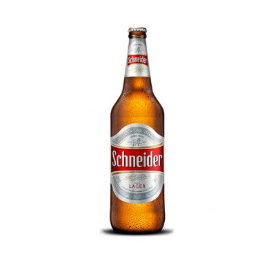 Cerveza Schneider Botella 1 Litro Envase Descartable pack x 6
