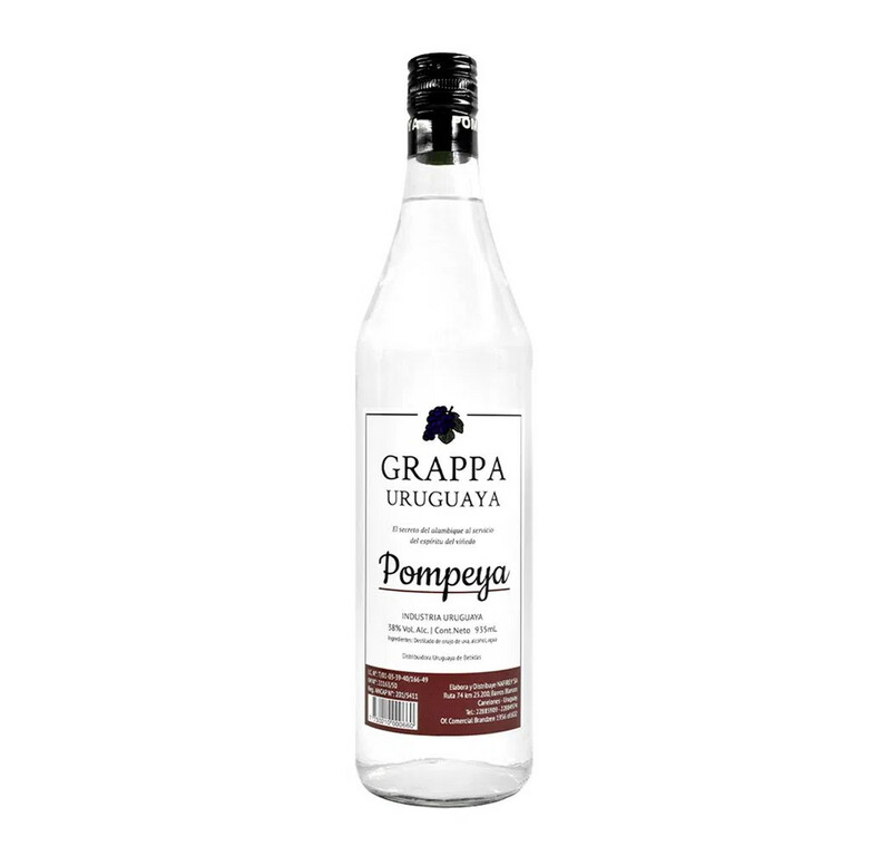 Grappa Pompeya Botella 935 ml