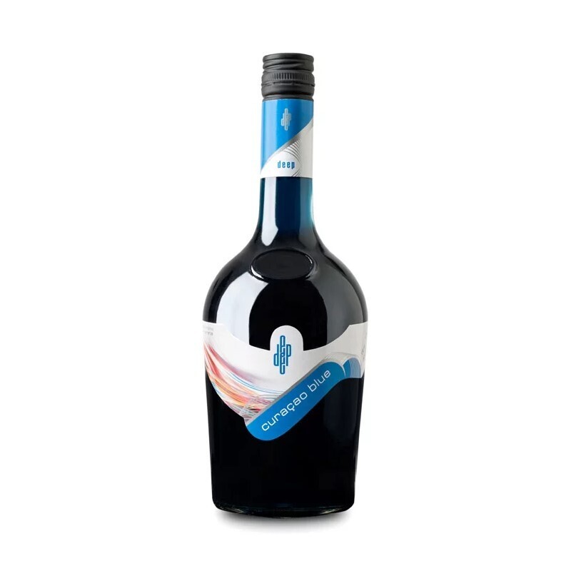 Licor Deep Curacao Blue Botella 700 ml