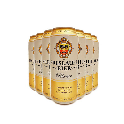 Cerveza Alemana Breslauer Lata 500 ml Pack x 24
