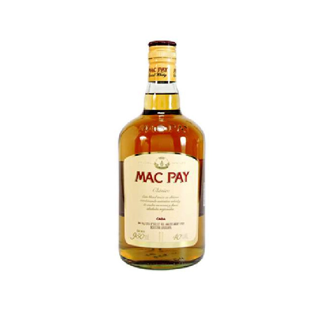 Whisky Mac Pay Botella 950 ml