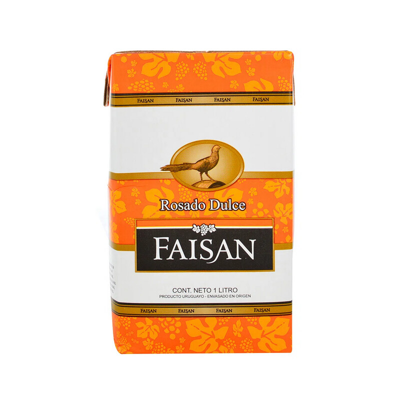 Vino Rosado Dulce Faisán Caja 1 L