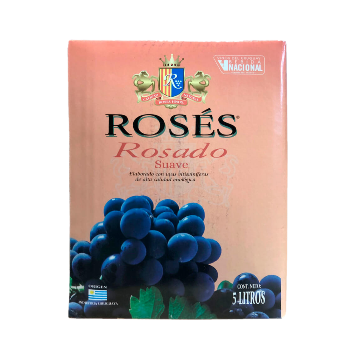 Vino Roses Rosado Bag in Box 5 L
