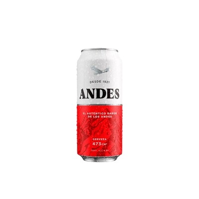 Cerveza Andes Lata 473 ml Pack x  6