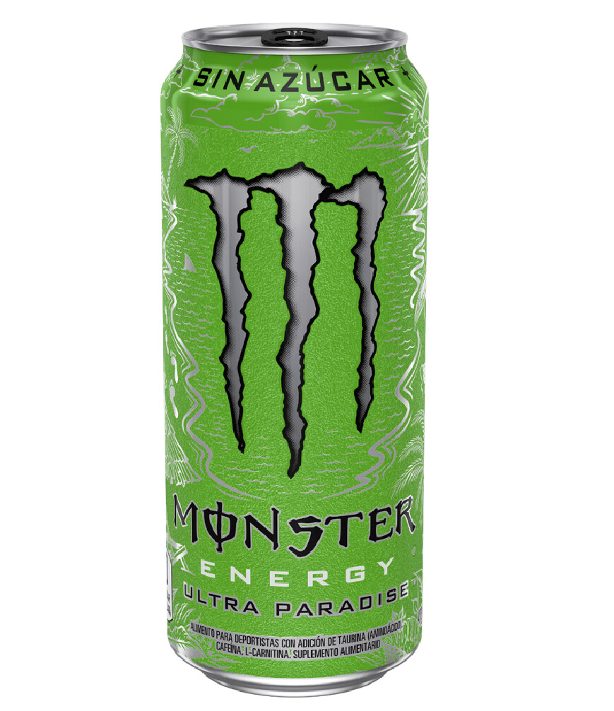 Monster Energy Paradise Zero Lata 473 ml Pack X 6