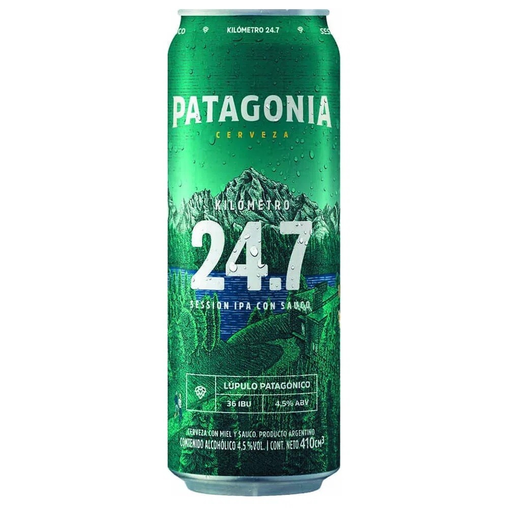 Cerveza Patagonia 24.7 IPA Lata 410 Ml Pack X 6