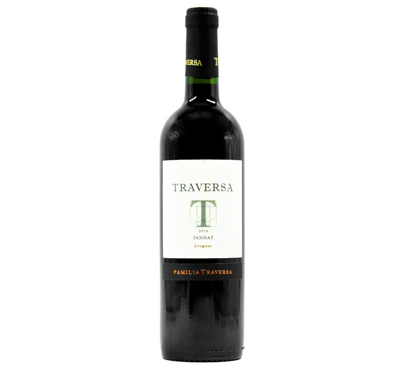 Vino Traversa Tannat SIN Roble Botella 750 Ml