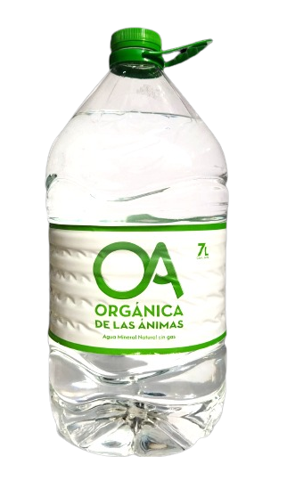 Agua Orgánica De Las Ánimas Bidón 7 Litros