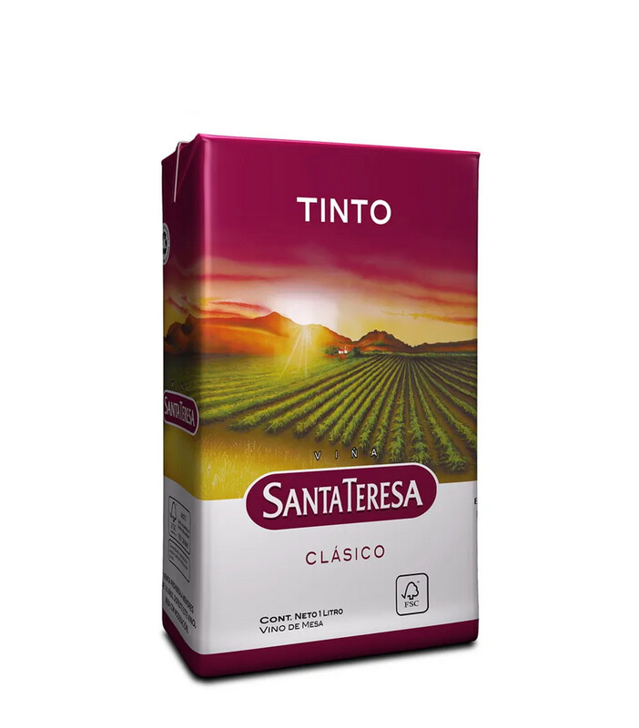 Vino Santa Teresa Tinto Clásico Caja 1 L