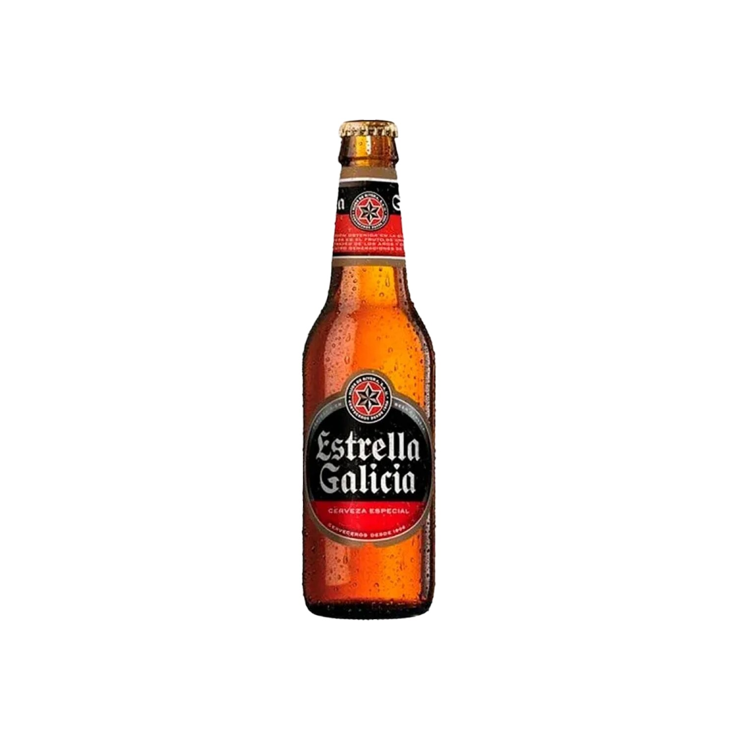 Cerveza Estrella Galicia Botella 355 ml Pack x 12