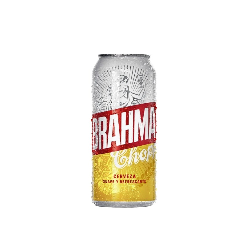 Cerveza Brahma Lata 473 ml pack x 6