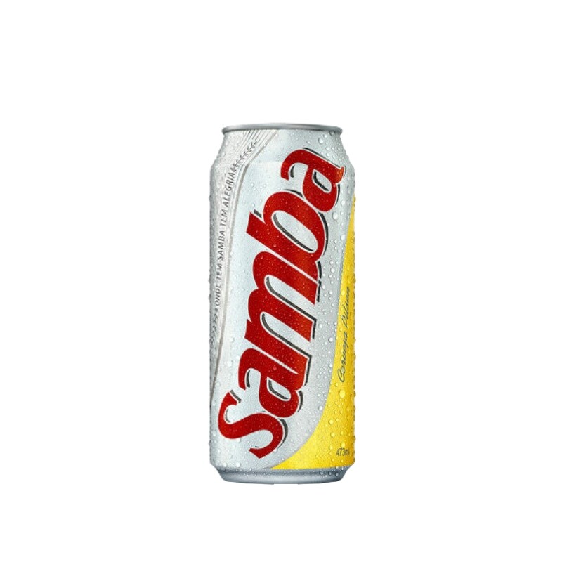 Cerveza Samba Lata 473 ml Pack X 12