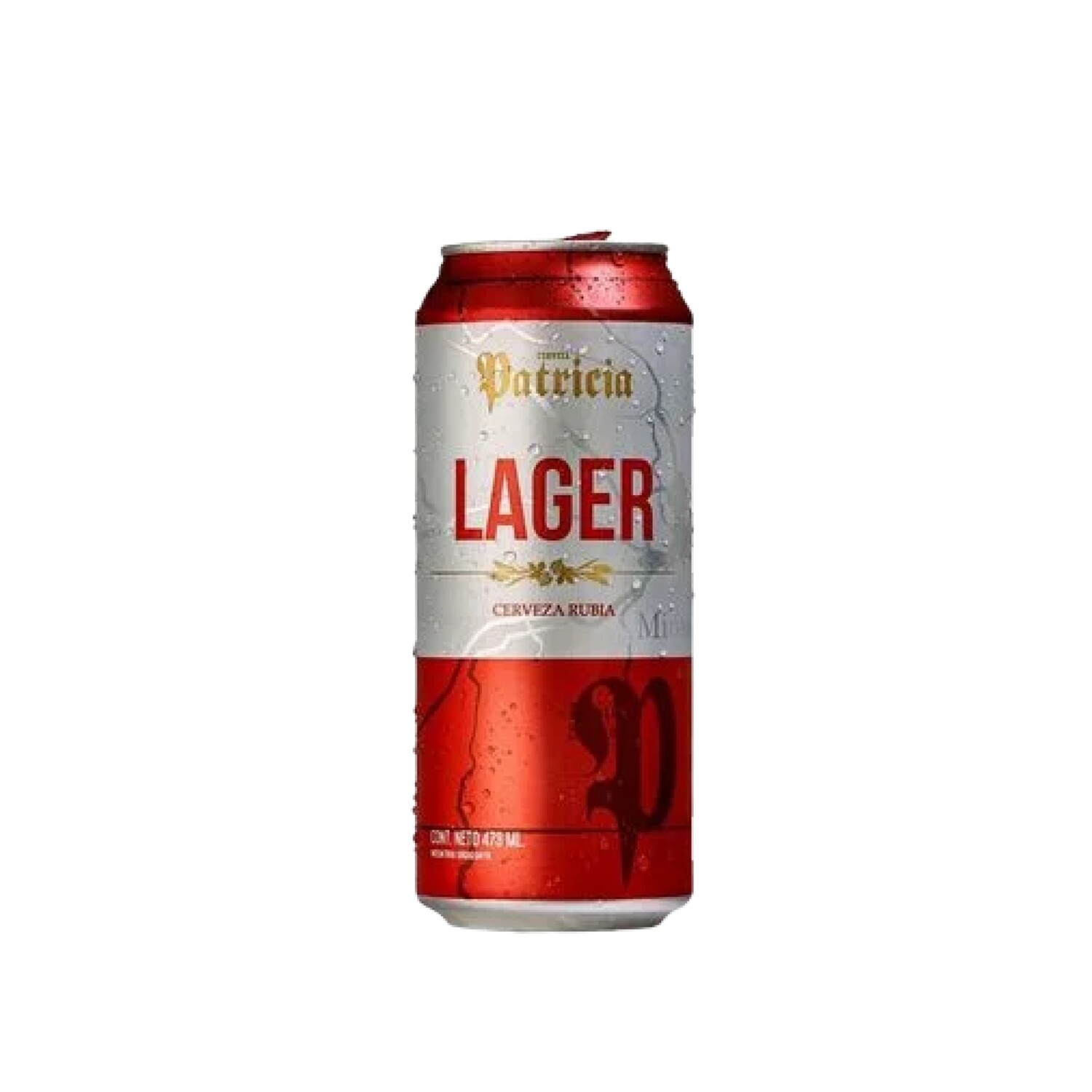 Cerveza Patricia Lager Lata 473 ml Pack x 6