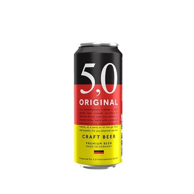 Cerveza Alemana 5,0 Original Lata 500 Ml Pack X 24