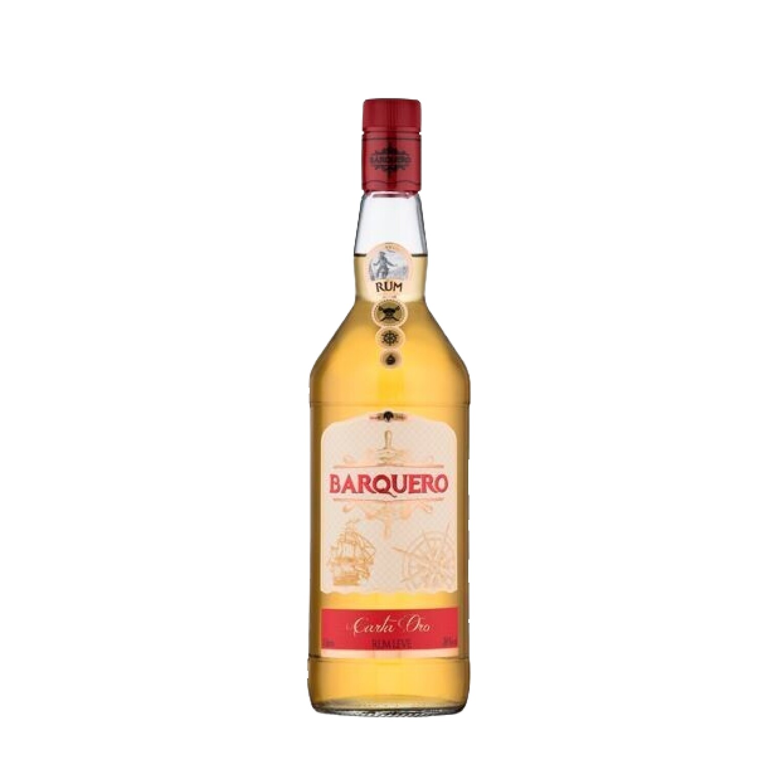 Ron Barquero Carta Oro Botella 1 Litro