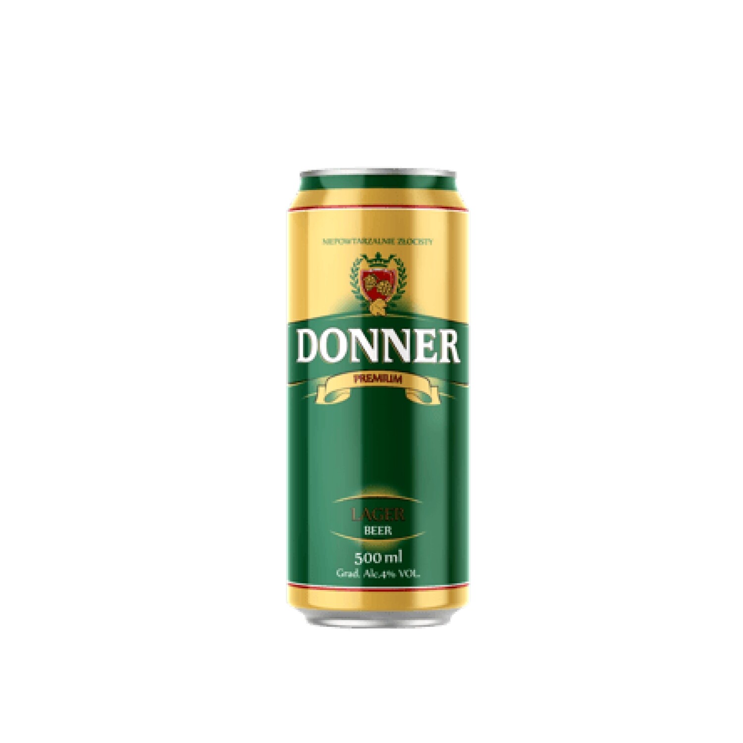 Cerveza Donner Premium Lata 500 ml Pack x 24