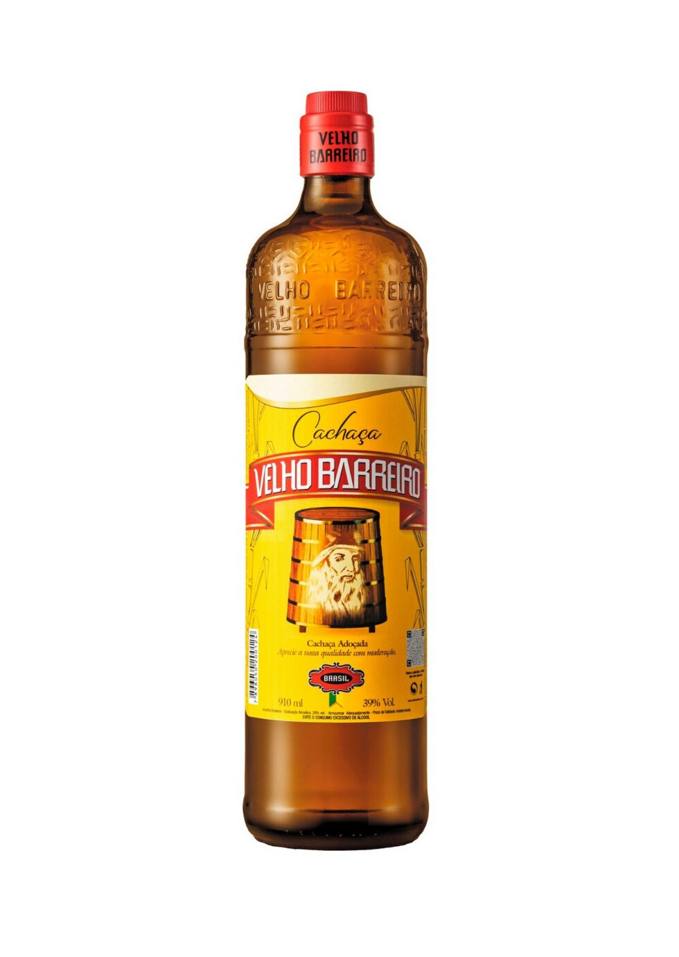 Caña Cachaça Velho Barreiro Botella 910 ml