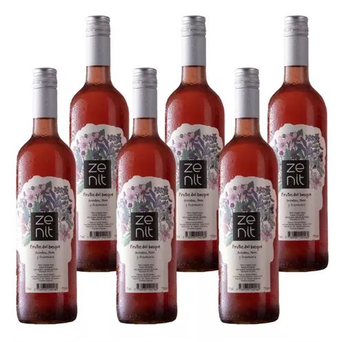 Vino Zenit Frizzante Frutos del bosque 750 ml Pack X 6
