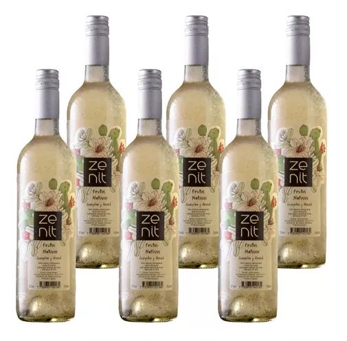 Vino Zenit Frizzante Frutos Nativos 750 ml Pack X 6