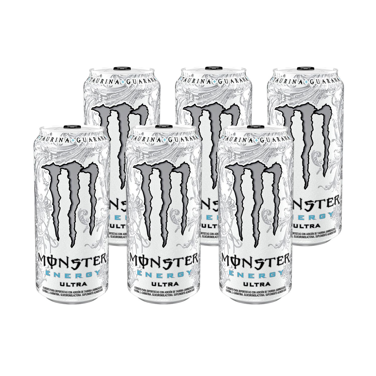 Monster Energy Ultra Lata 473 ml Pack x 6