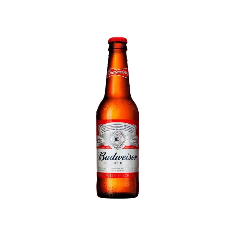 Cerveza Budweiser botella 330 ml Pack x 24