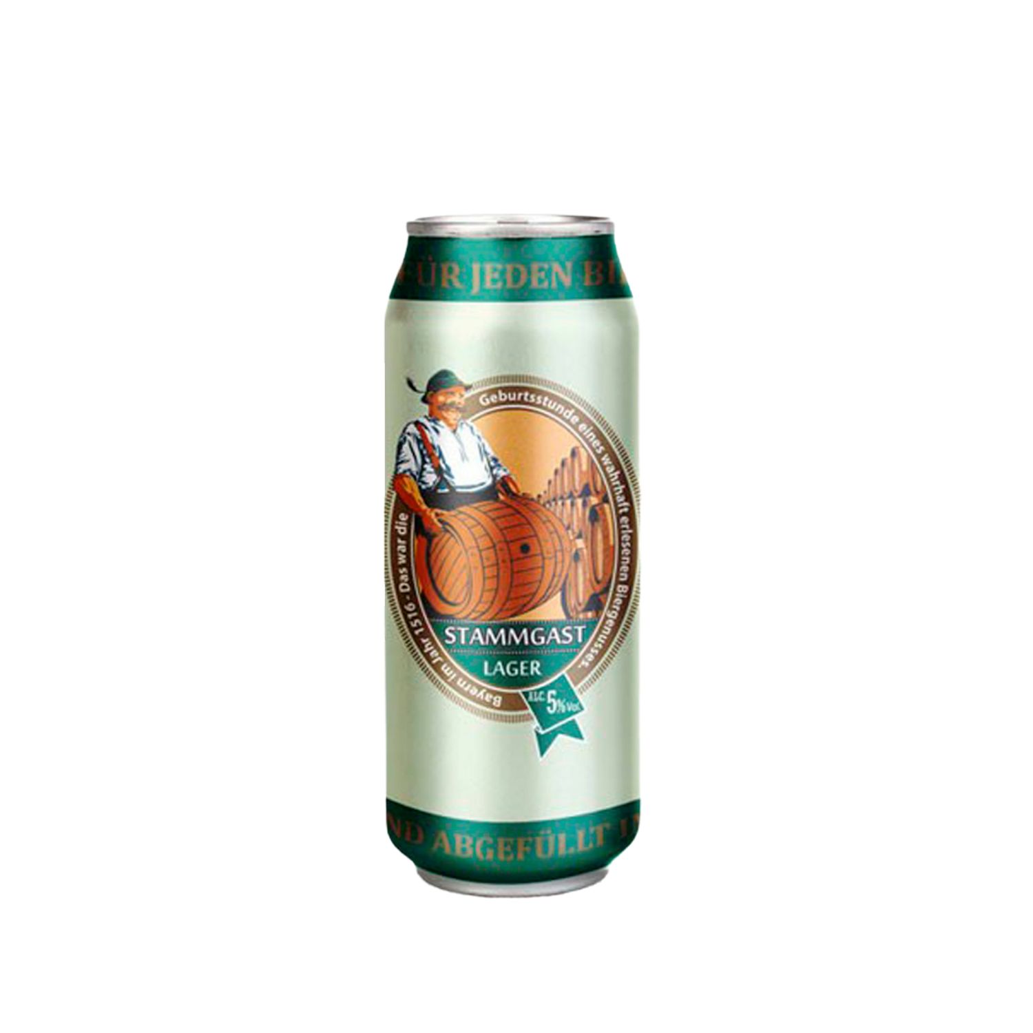 Cerveza Alemana Stammgast Lager Lata 500 ml pack x 24