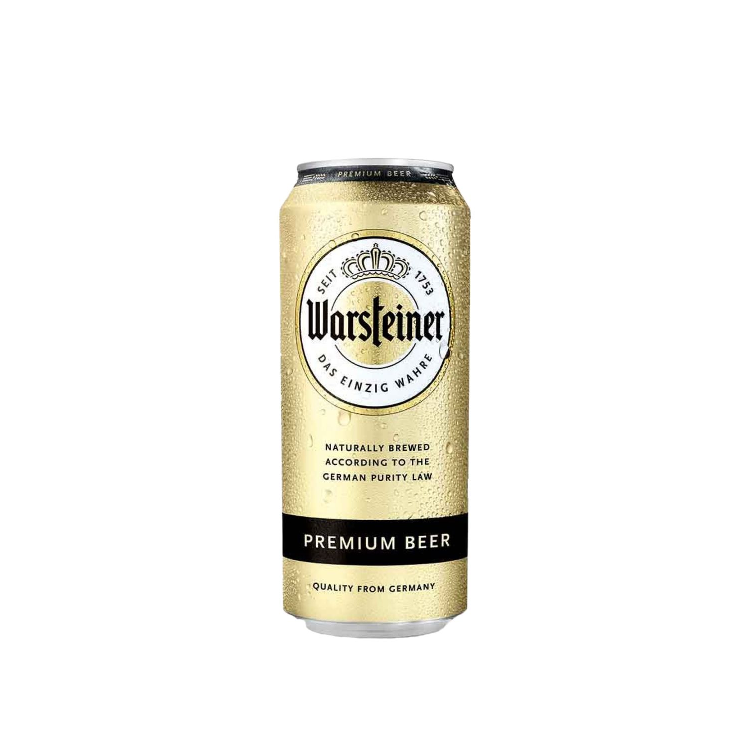 Cerveza Warsteiner Lata 473 ml pack x 24