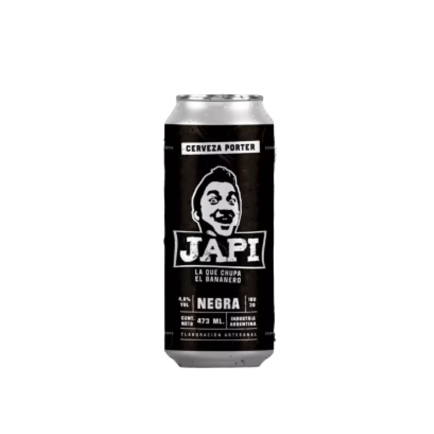 Cerveza JAPI Negra lata 473 ml