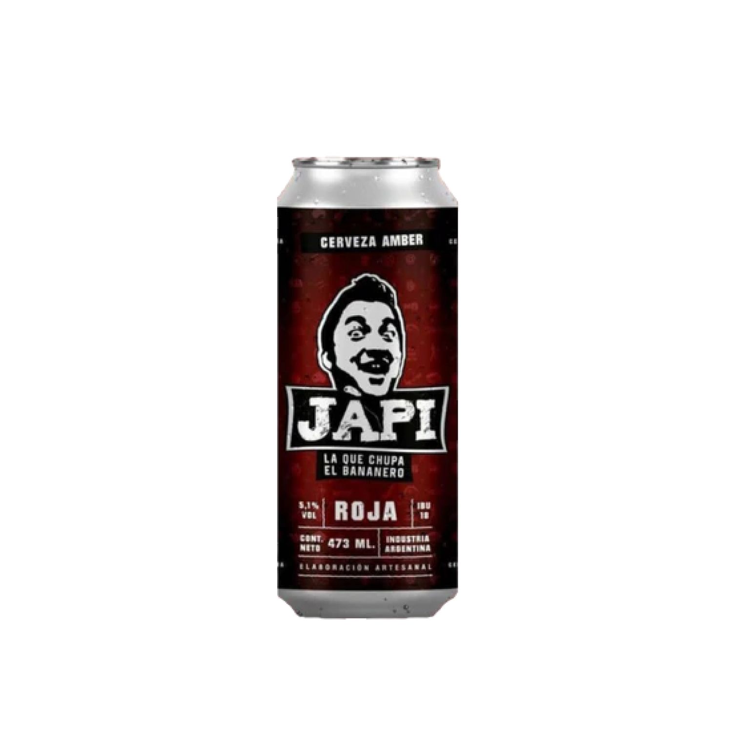 Cerveza JAPI Roja lata 473 ml