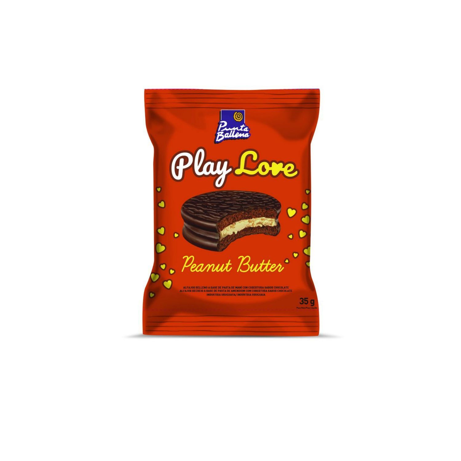 Alfajor Play Love Punta Ballena 35 grs