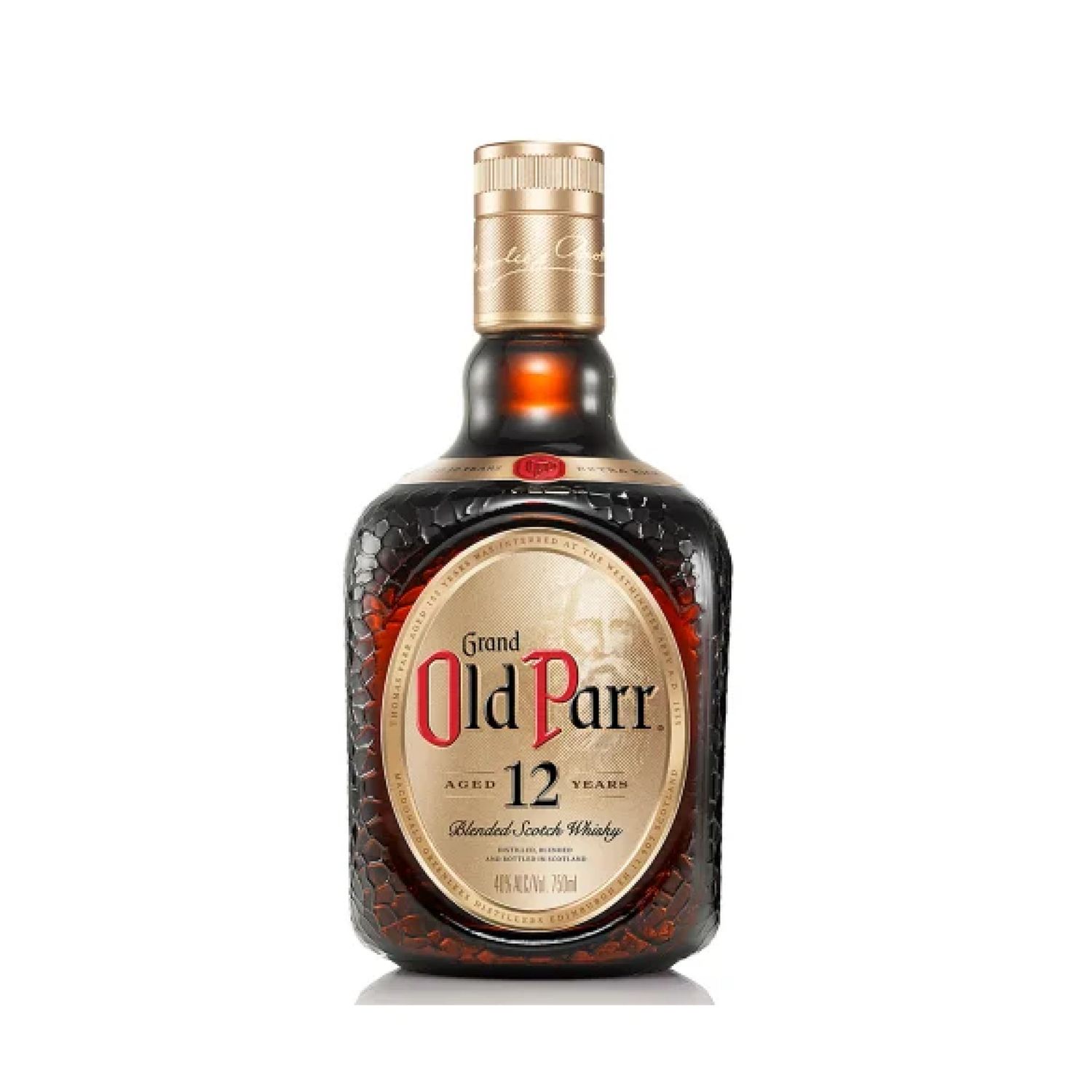 Whisky Old Parr 12 años botella 1 Litros