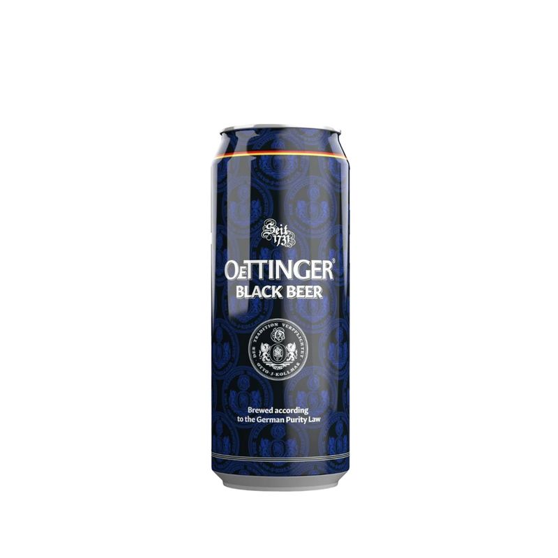 Cerveza Negra OETTINGER Lata 500 ml Pack x 6