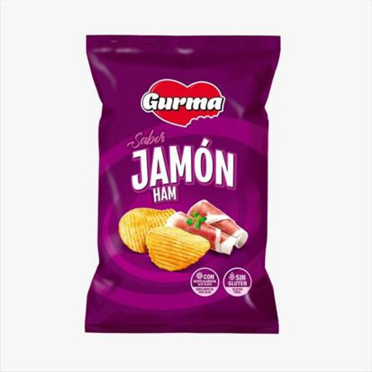 Papa Gurma Española Jamón 110 grs