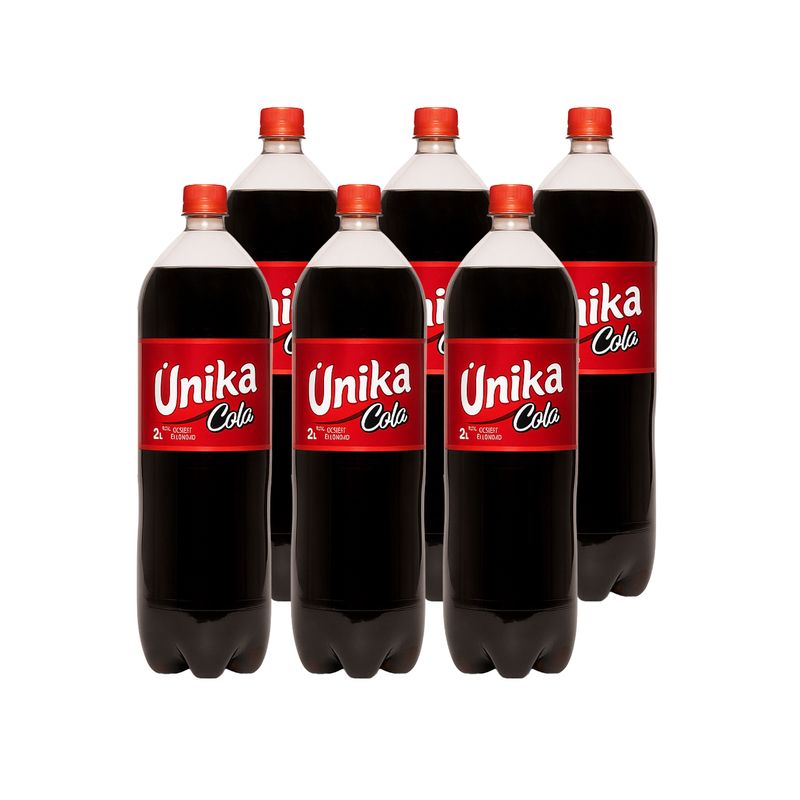 Refresco Unika Cola Zero 2L Pack x 6