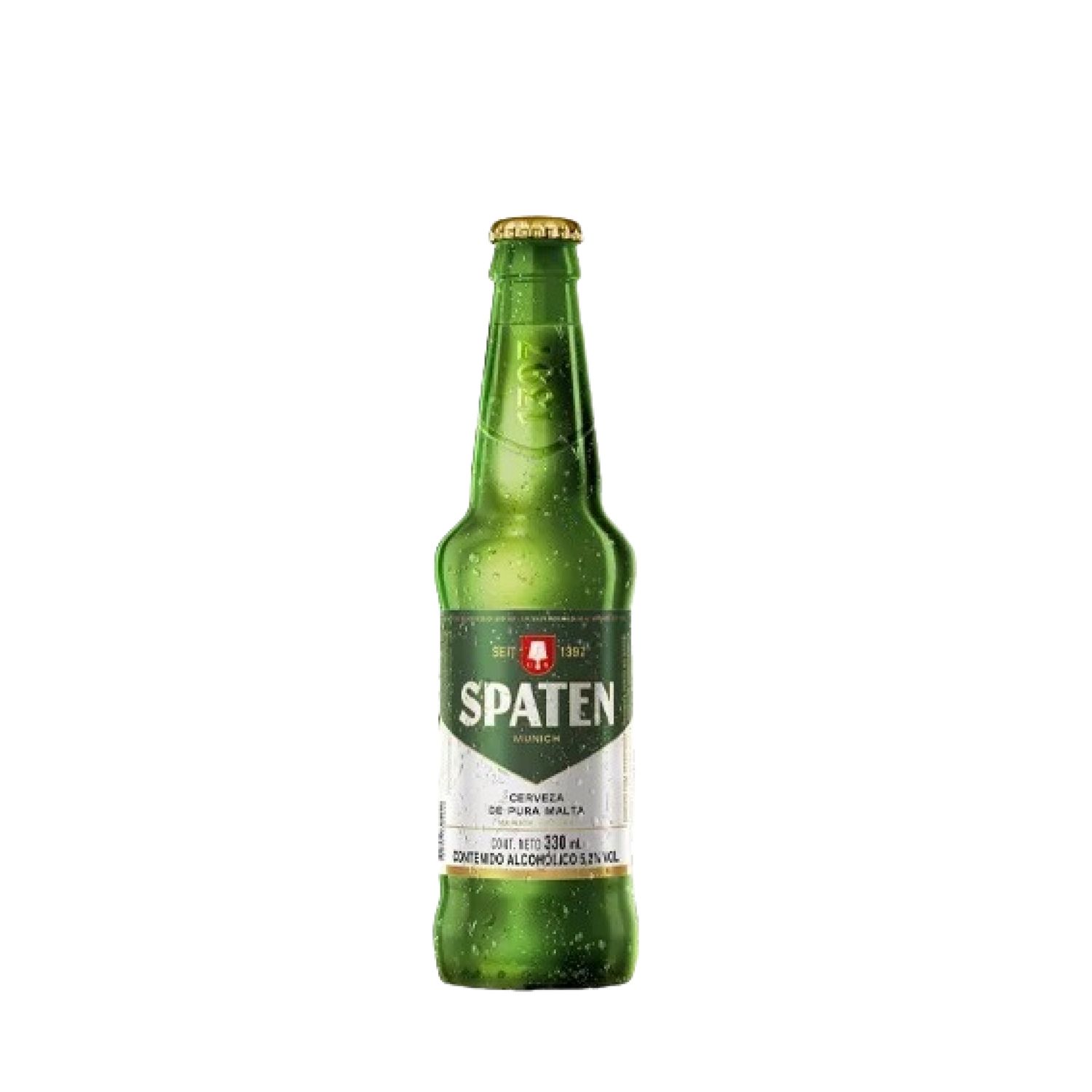 Cerveza Spaten botella 330 ml Pack x 24