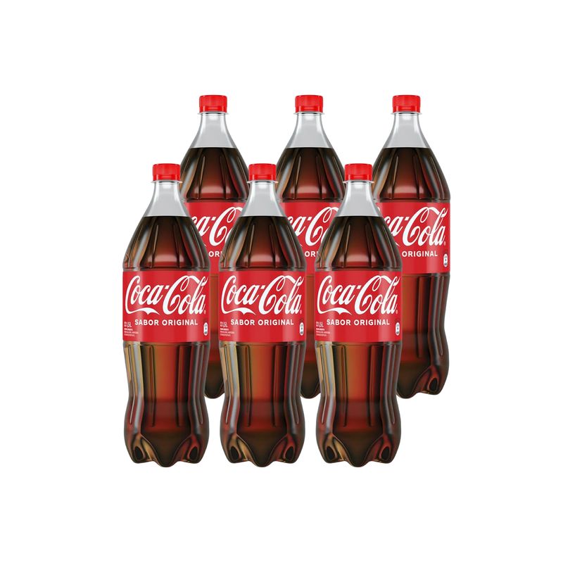 Refresco Coca Cola Original Botella 1,5 L Pack X 6