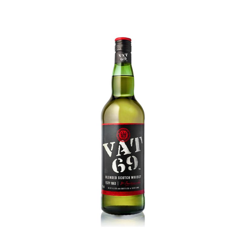 Whisky Vat 69 Botella 1 Litro