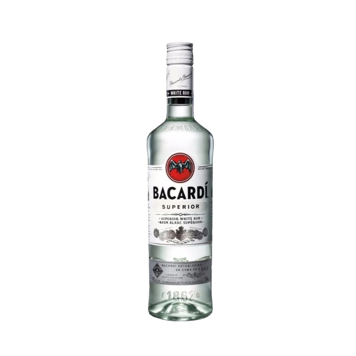 Ron Bacardi Blanco Botella 750 ml