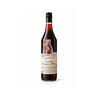 Grappamiel Cimarrón Botella 935 ml