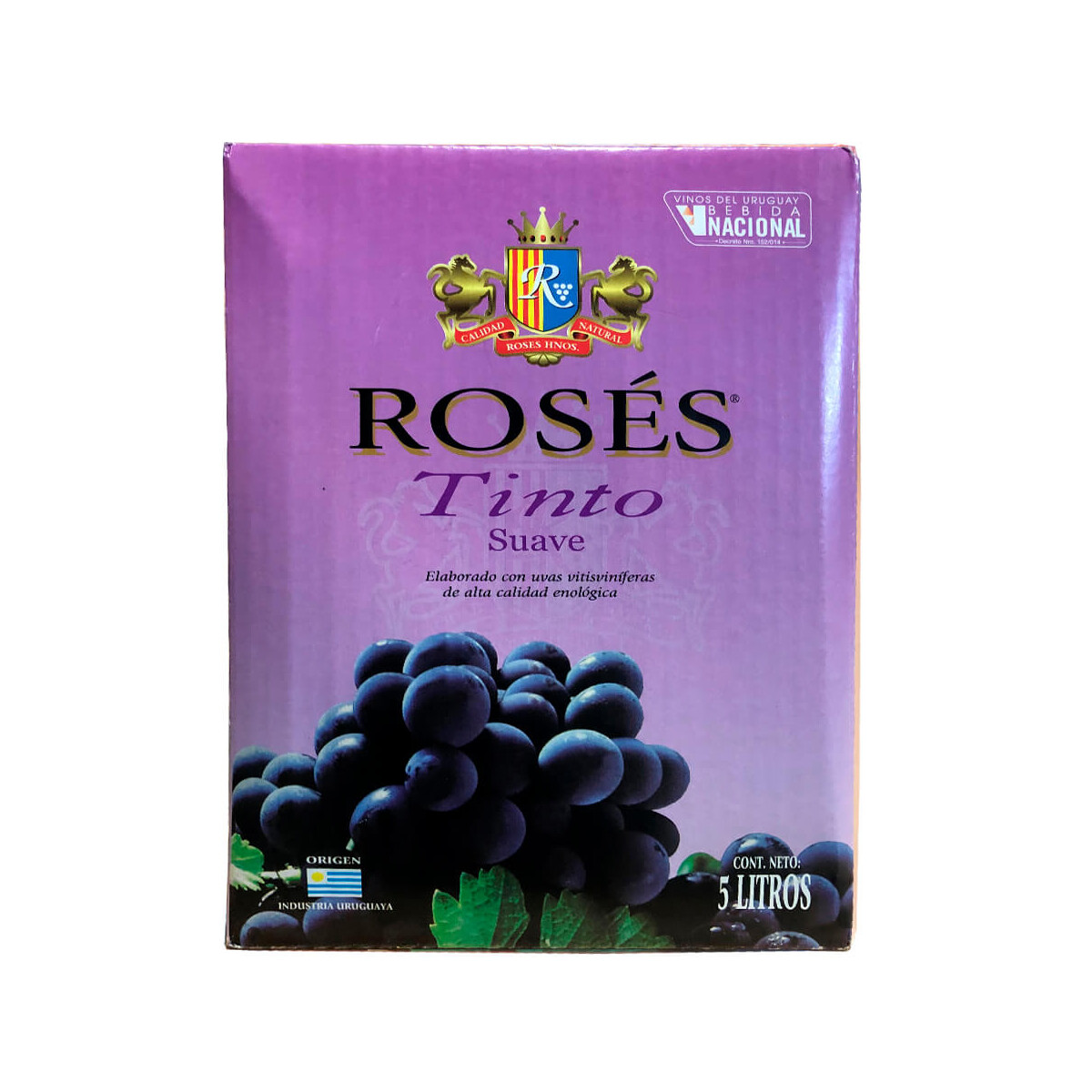 Vino  Rosés Tinto Bag in Box 5 L