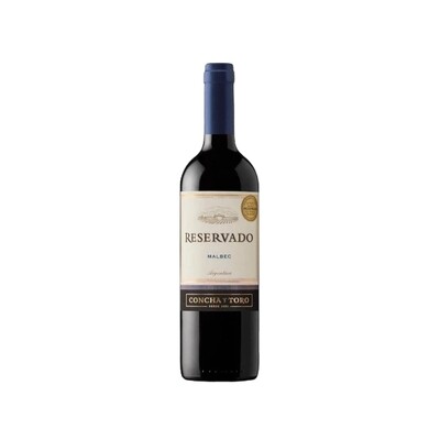 Vino Concha y Toro Reservado Malbec Botella 750 ml