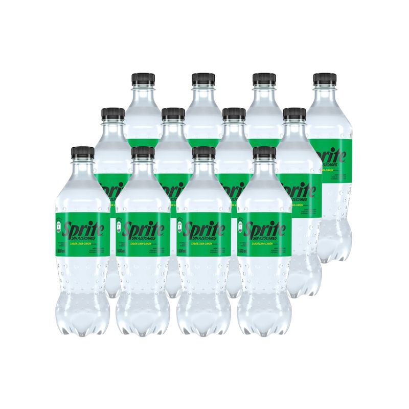 Refresco Sprite Zero 600 ml Pack x 12 Refresco Sprite Zero 600 ml Pack x 12