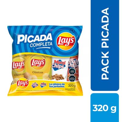 Pack picada completa Lay's 320 g