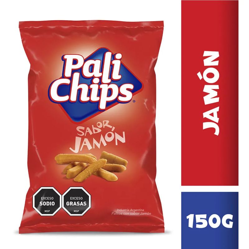 Pali Chips Jamón 150 grs