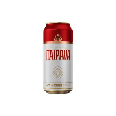 Cerveza Itaipava lata 473 ml Pack x 12
