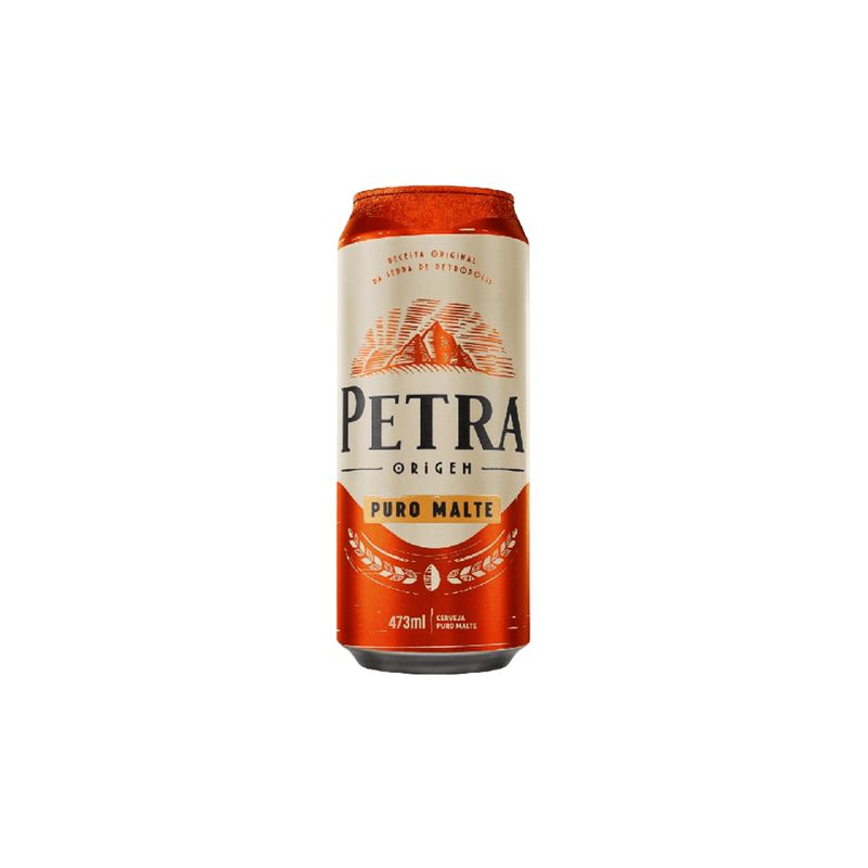 Cerveza Pertra Pura Malta  lata 473 ml Pack x 12