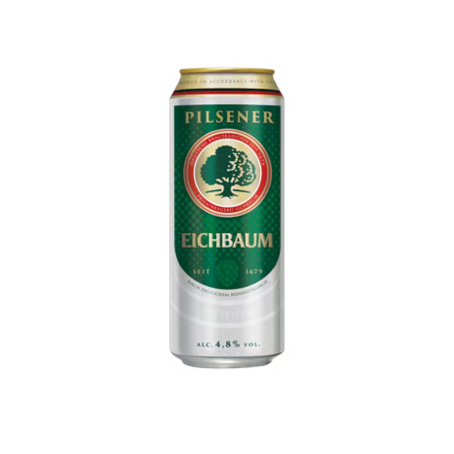 Cerveza Alemana Eichbaum Lata 500 ml Pack x 24