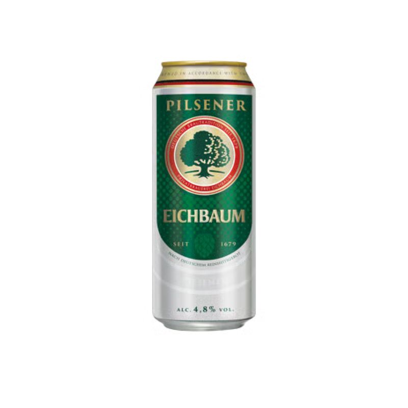 Cerveza Alemana Eichbaum Lata 500 ml Pack x 24