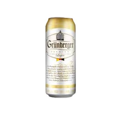 Cerveza Alemana Grünberger Lata 500 ml Pack x 24