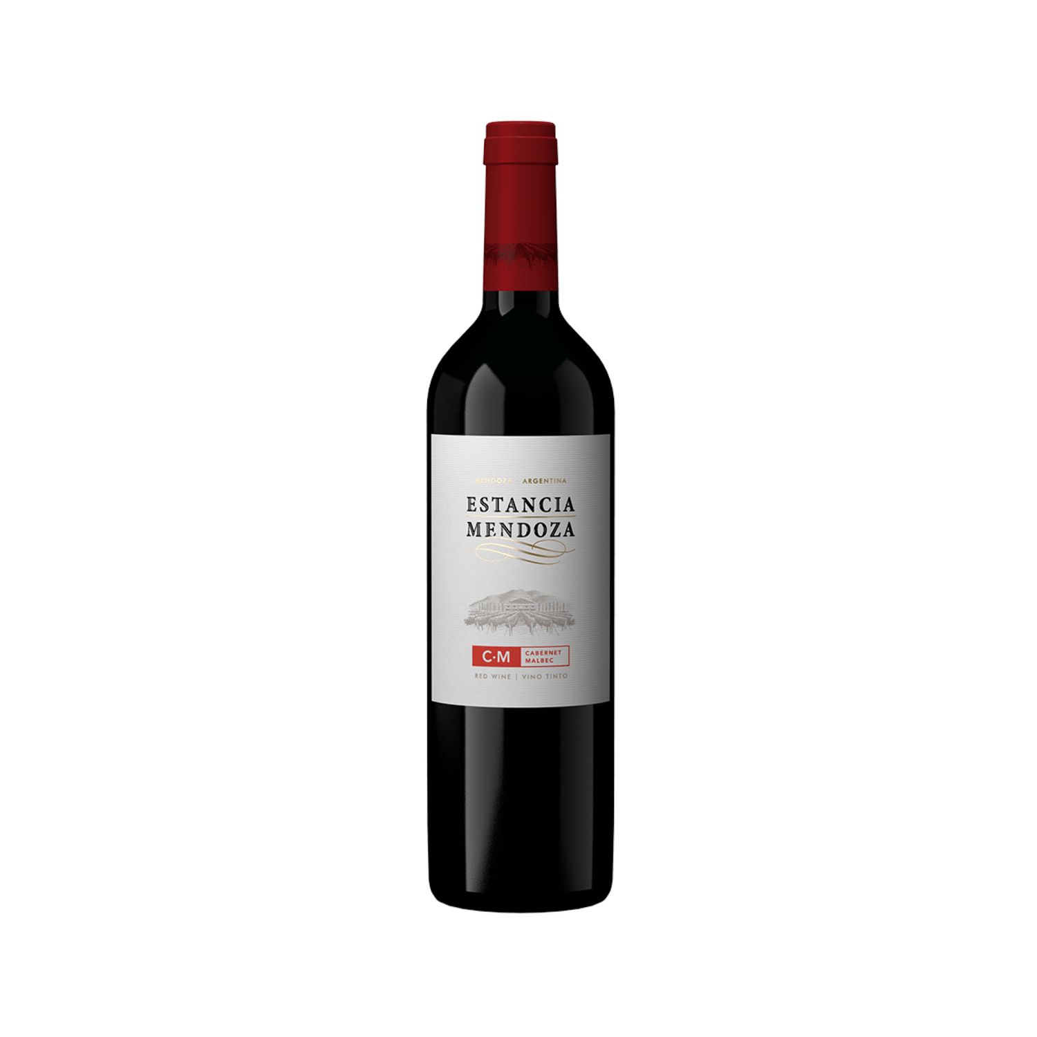 Vino Estancia Mendoza Cabernet Malbec Botella 750 mL